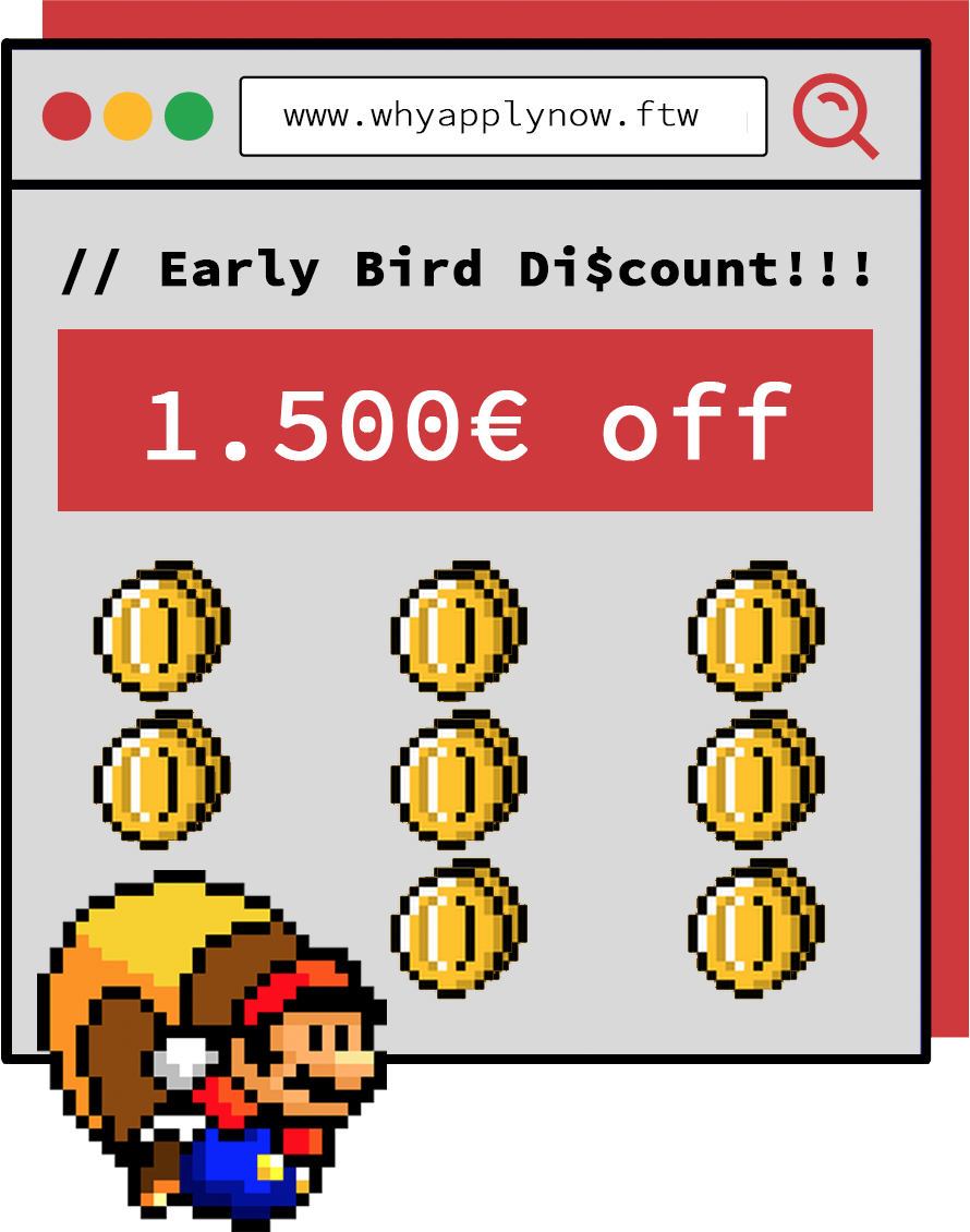 early-bird-discount-a95695a85a7169dfd77161d345082ed3